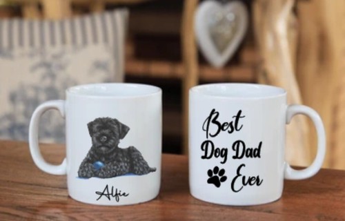 Kerry bkue terrier dog - bkue,