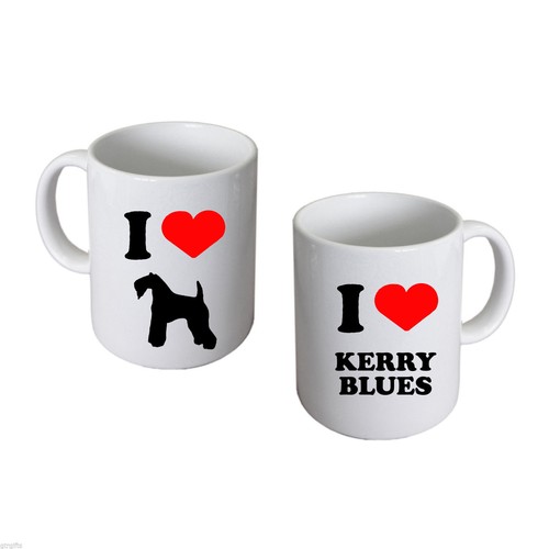 Love kerry blue terriers mug - love,