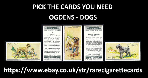 Ogdens dogs pick - ogdens, cards