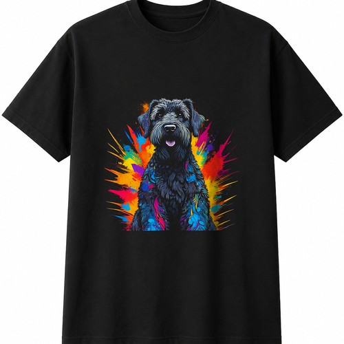 Kerry blue terrier dog lover - blue,